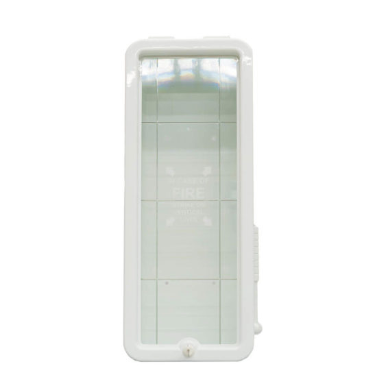 10 lb Fire Extinguisher Cabinet White