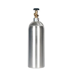 All Safe Global 20 Cubic Foot Aluminum Nitrogen Argon Helium Cylinder CGA580 Valve