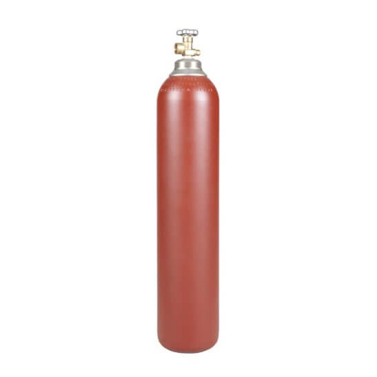 thumbnail interactive-video image 1 of 60 Cu Ft Steel Argon Gas Cylinder With CGA580 Valve - Empty Tank For Welding & Industrial Use 1 of 3