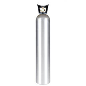 All Safe Global 35 Lb CO2 Cylinder With Handle Aluminum