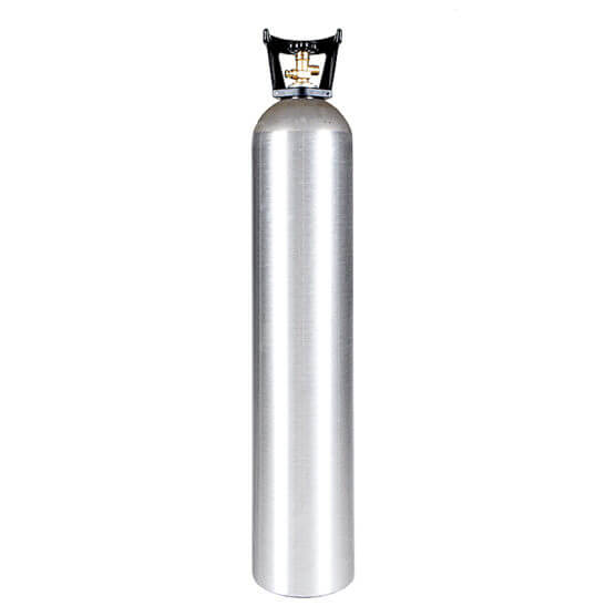 All Safe Global 35 Lb CO2 Cylinder With Handle Aluminum