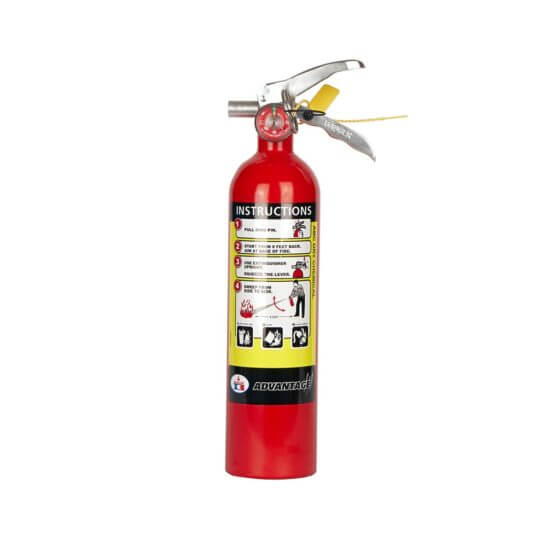 All Safe Global 2.5 lb ABC Dry Chemical Fire Extinguisher