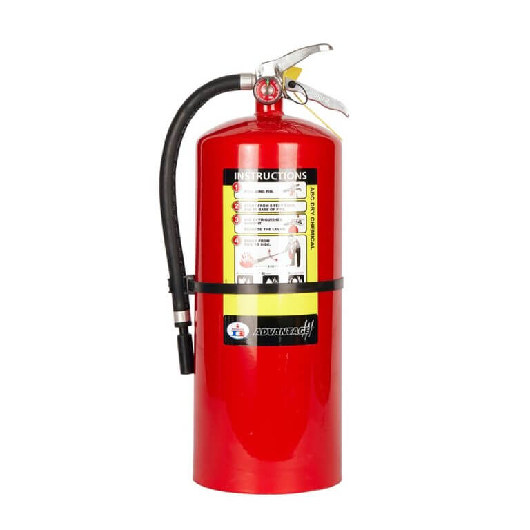 Dry Chemical 20 Lb Abc Extinguisher With Wall Hook All Safe Global 1745