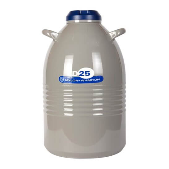 All Safe Global 25 Liter Liquid Nitrogen Dewar