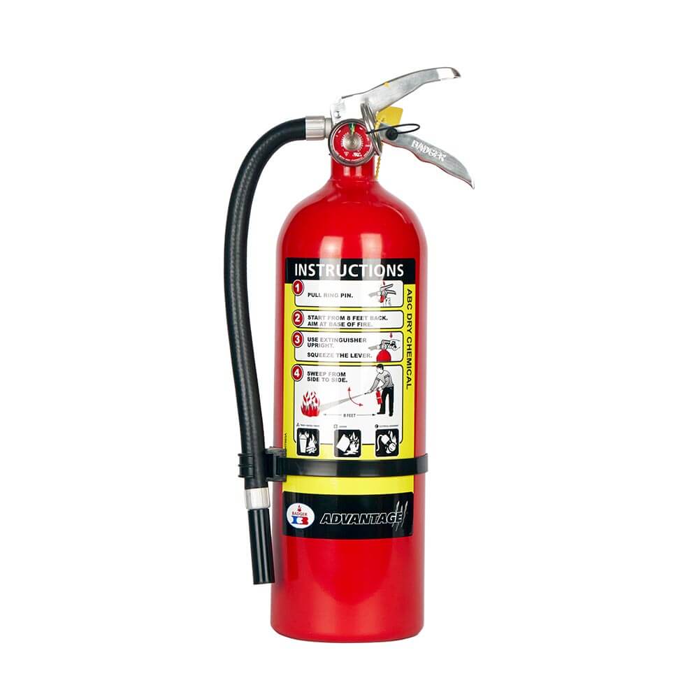 Dry Chemical 5 Lb Abc Extinguisher With Wall Hook All Safe Global 4906